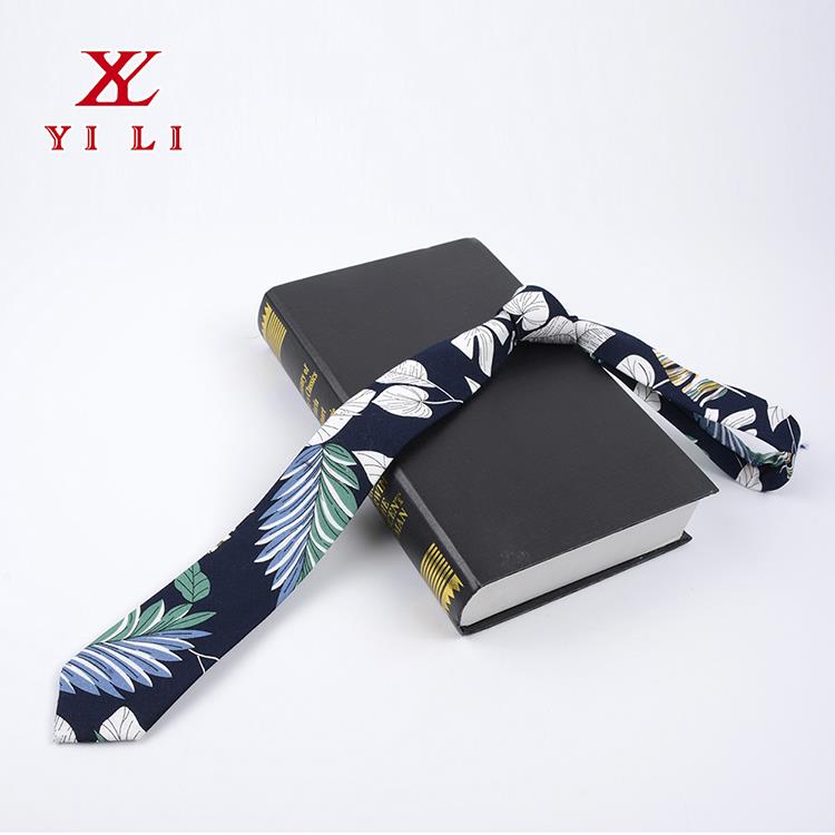 cotton skinny ties