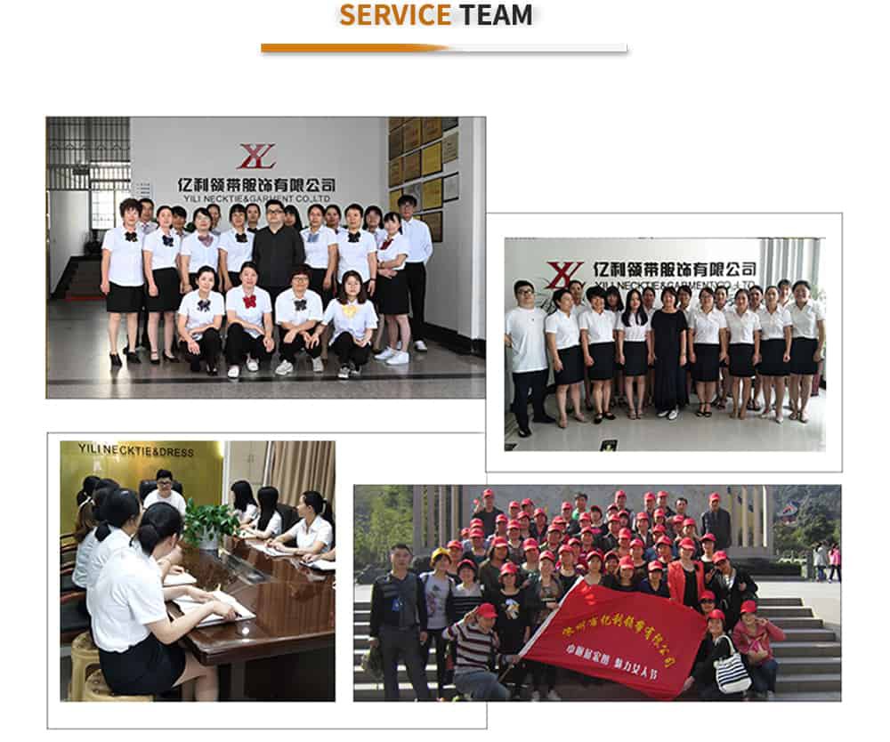 YiLi Necktie & Garment-Tie Manufacturer Service Team