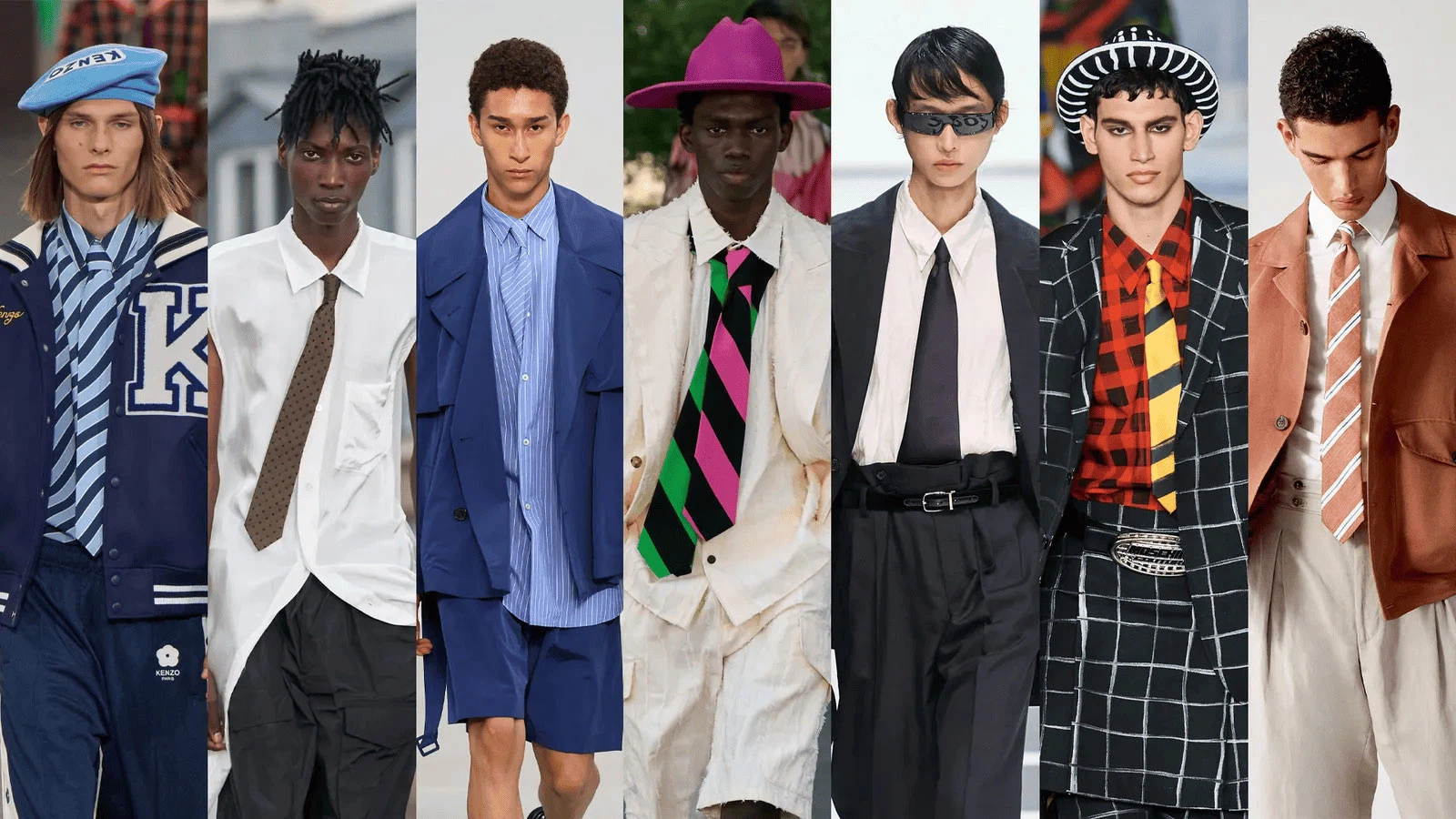 SpringSummer 2023 necktie trends for men SpringSummer 2023 necktie trends for men