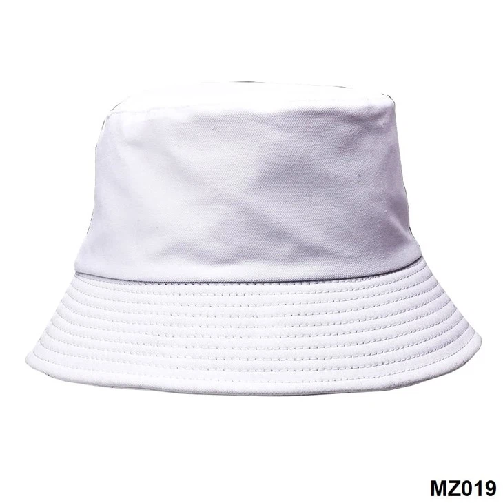 Custom Plain Color Bucket Hats - Red, Pink, White