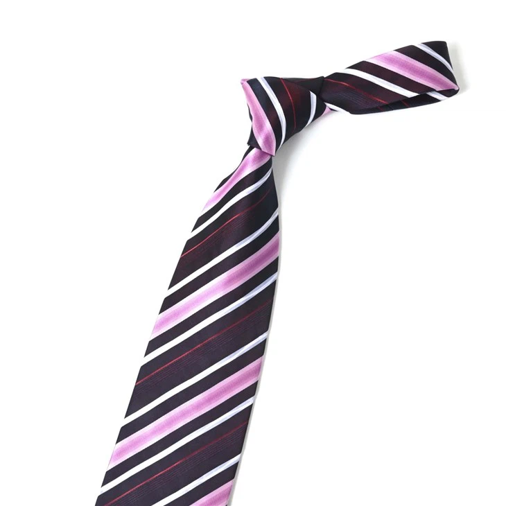 Gradient Effect Jacquard Stripe Tie