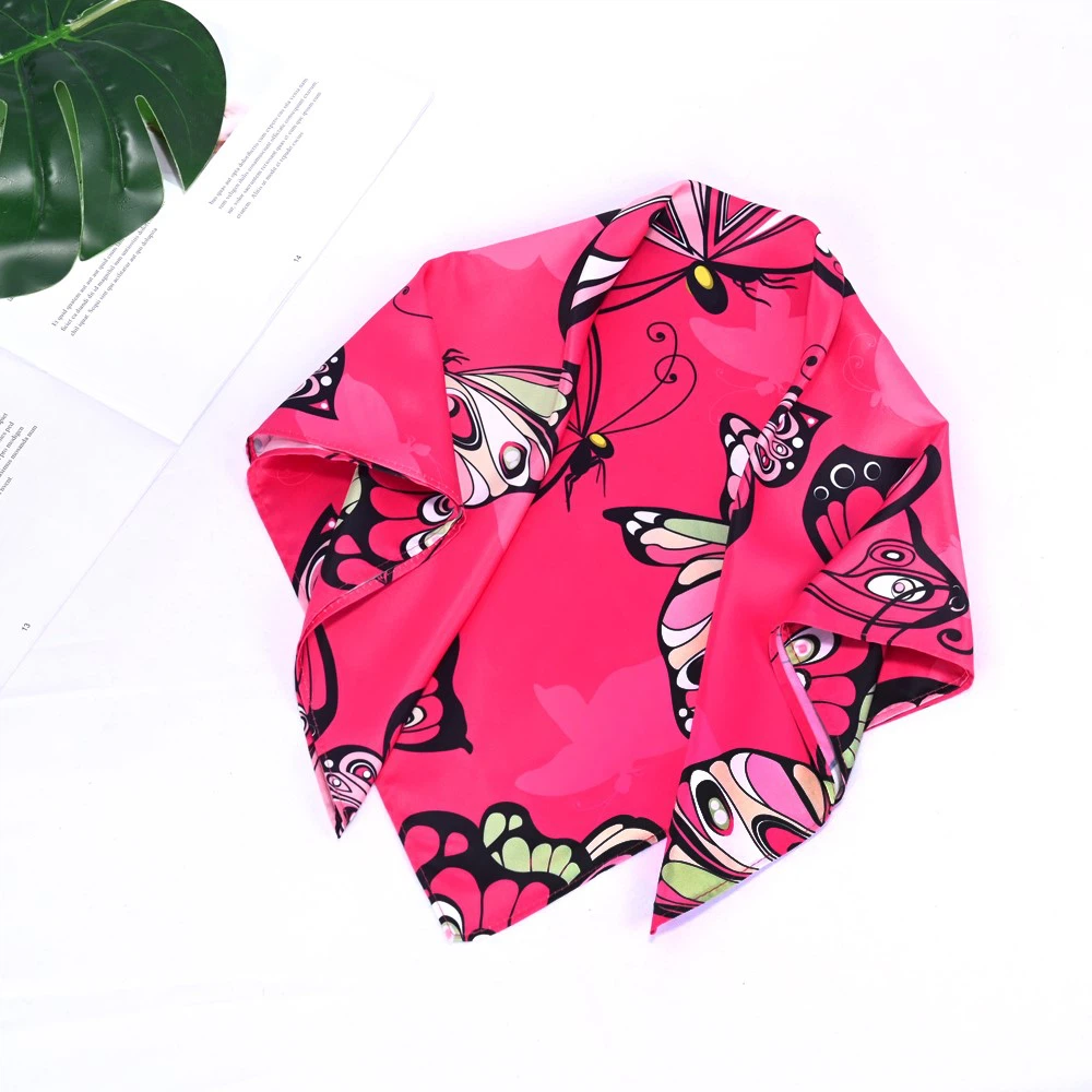 Polyester pink scarf Polyester pink scarf