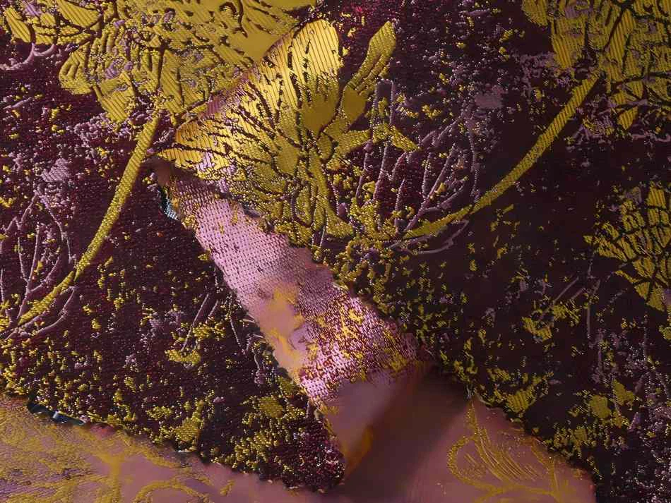 Metallic Blend Jacquard Cloth Fabric Metallic Blend Jacquard Cloth Fabric