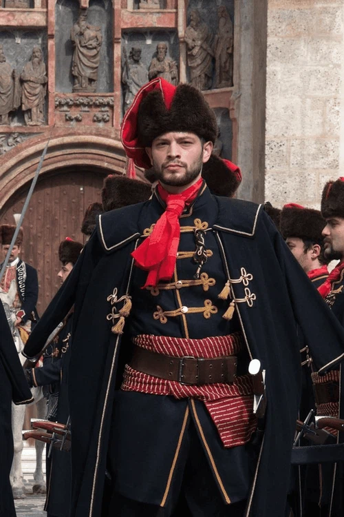 Soldiers wearing traditional Croatian Cravat1 Soldiers wearing traditional Croatian Cravat1