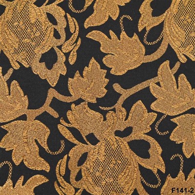 Luxury Gold Embroidered Jacquard Suit Fabric – F141-2 Wedding Blazer