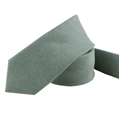 Solid Linen Tie